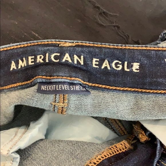 american eagle high rise dark denim jegging - Picture 4 of 6